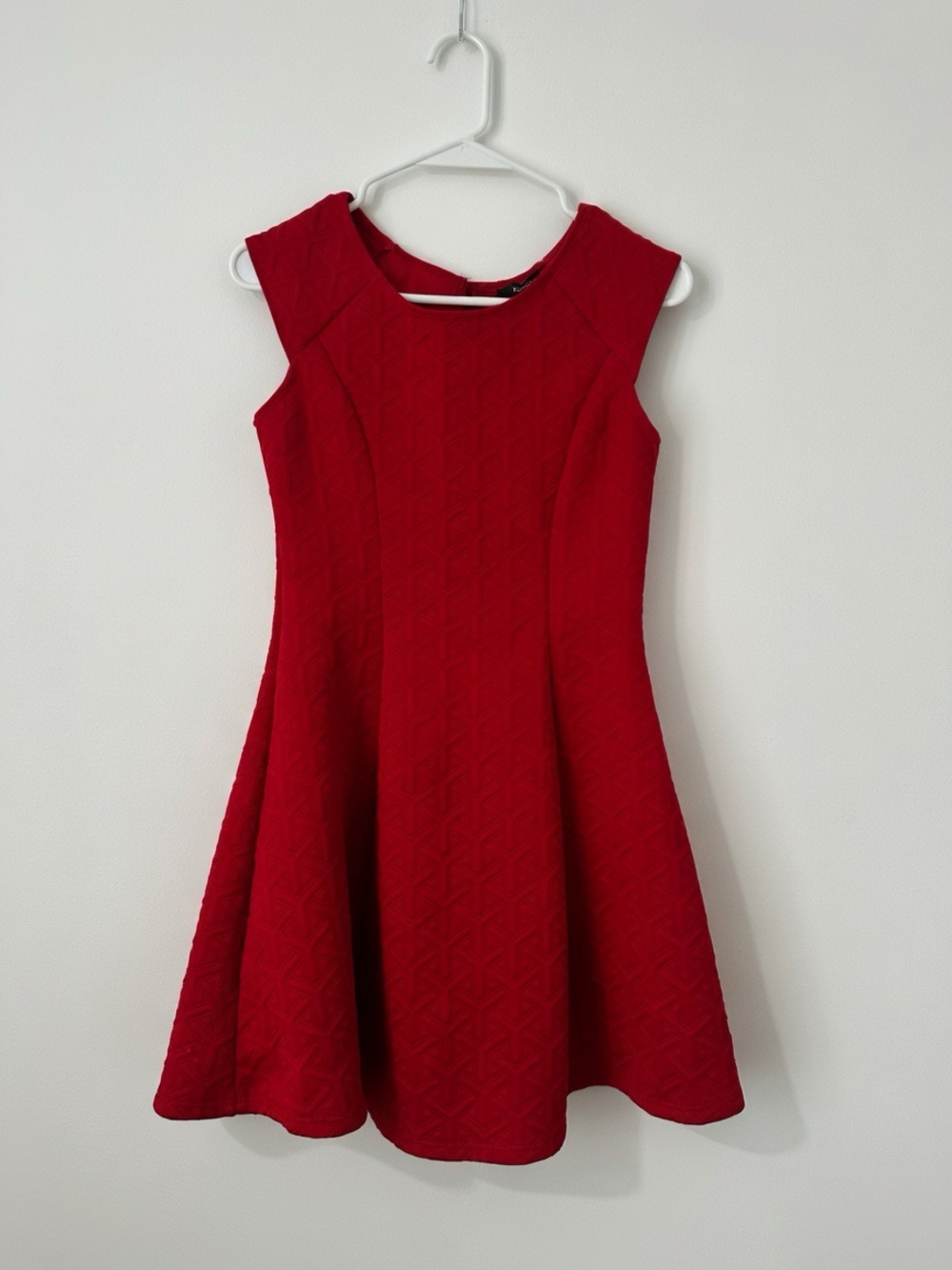 Forever 21 Red Fit & Flare Dress